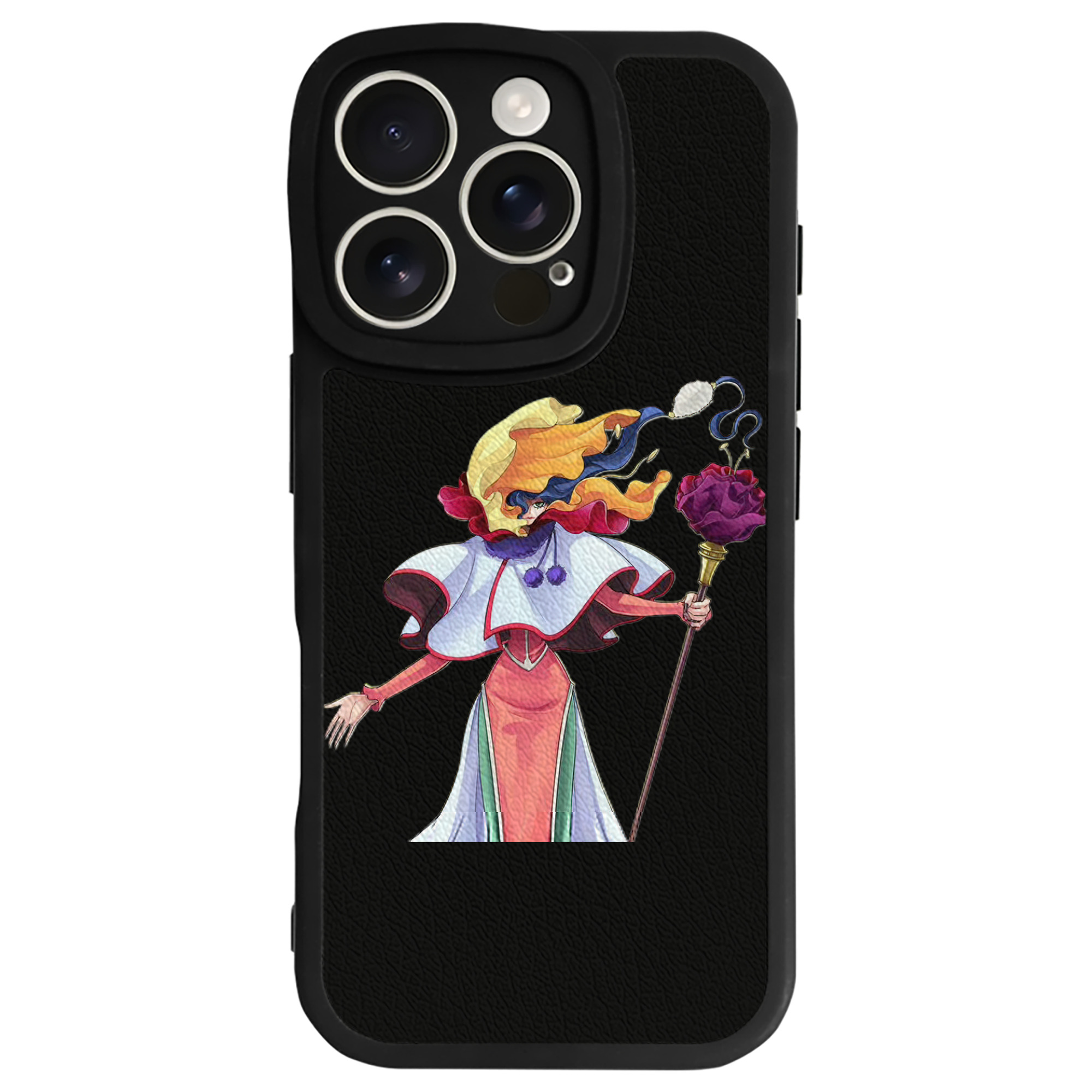 遊☆戯☆王 Yu-Gi-Oh! 【iPhone 16シリーズ対応】シリコンスマホケース（レザー調） 材質：シリコン